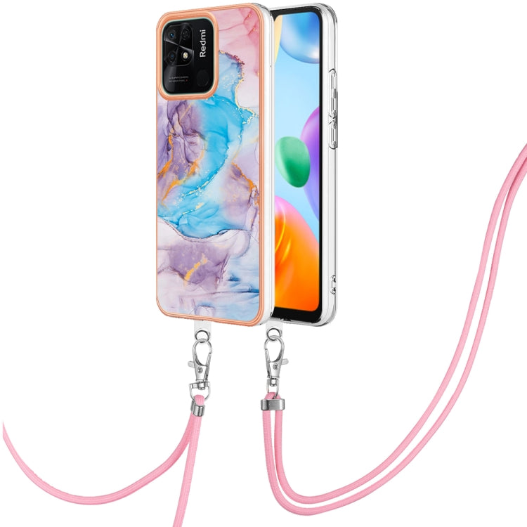 Electroplating IMD TPU Phone Case with Lanyard, For Xiaomi Redmi A1, For Xiaomi Redmi Note 11T Pro/Note 11T Pro+, For Xiaomi Redmi 10C, For Xiaomi Poco X4 Pro 5G