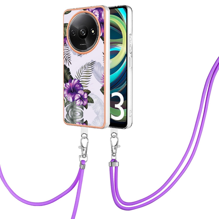 Electroplating IMD TPU Phone Case with Lanyard, For Xiaomi Redmi Note 13 Pro 4G Global, For Xiaomi Poco M6 Pro 4G, For Xiaomi Redmi A3, For Xiaomi Redmi Note 13 4G Global