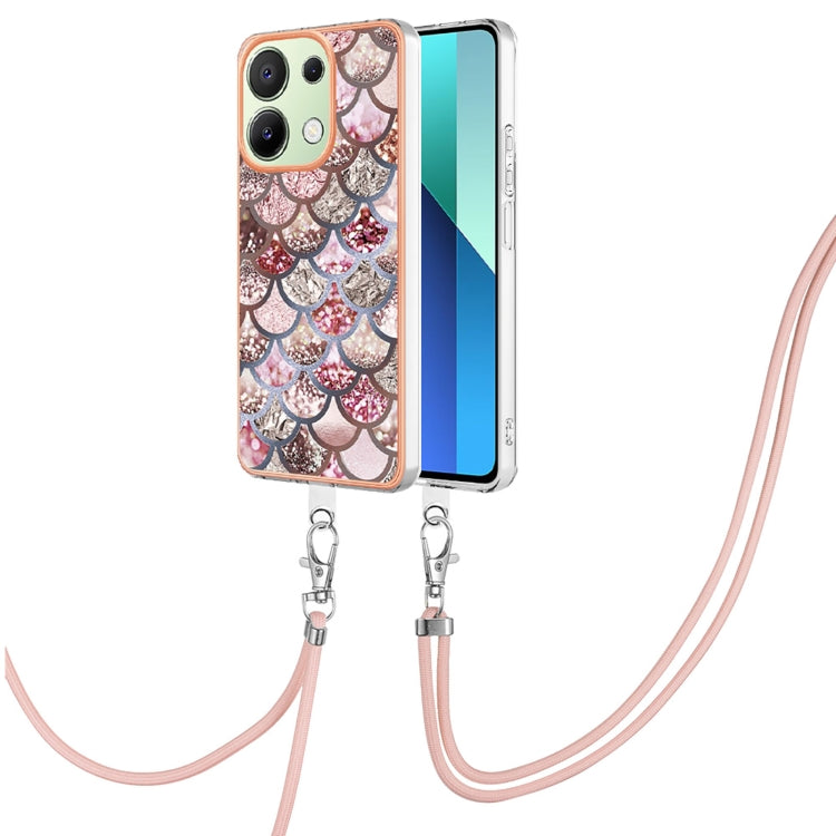 Electroplating IMD TPU Phone Case with Lanyard, For Xiaomi Redmi Note 13 Pro 4G Global, For Xiaomi Poco M6 Pro 4G, For Xiaomi Redmi A3, For Xiaomi Redmi Note 13 4G Global