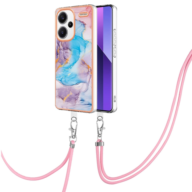 Electroplating IMD TPU Phone Case with Lanyard, For Xiaomi Redmi Note 13 Pro+ 5G, For Xiaomi Redmi Note 13 Pro 5G Global, For Xiaomi 13T/13T Pro, For Xiaomi Poco F5 5G / Redmi Note 12 Turbo