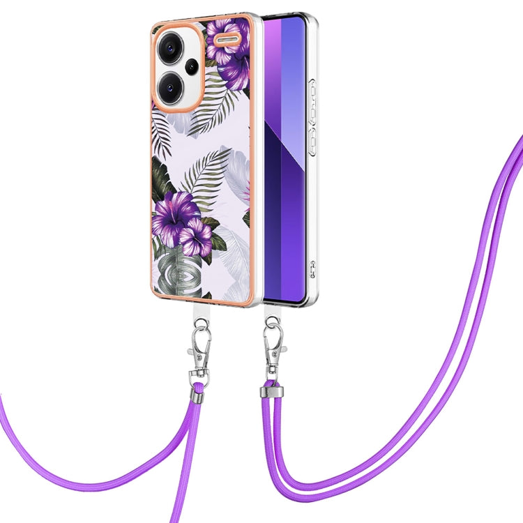 Electroplating IMD TPU Phone Case with Lanyard, For Xiaomi Redmi Note 13 Pro+ 5G, For Xiaomi Redmi Note 13 Pro 5G Global, For Xiaomi 13T/13T Pro, For Xiaomi Poco F5 5G / Redmi Note 12 Turbo