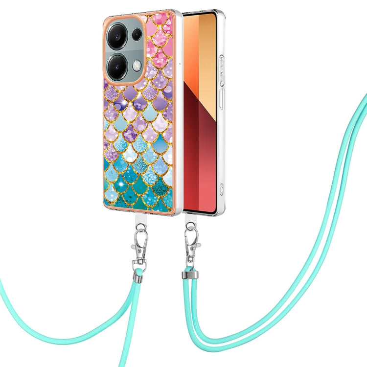 Electroplating IMD TPU Phone Case with Lanyard, For Xiaomi Redmi Note 13 Pro 4G Global, For Xiaomi Poco M6 Pro 4G, For Xiaomi Redmi A3, For Xiaomi Redmi Note 13 4G Global