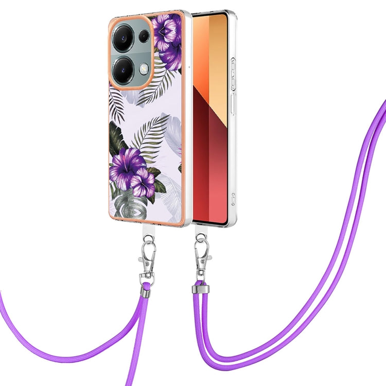 Electroplating IMD TPU Phone Case with Lanyard, For Xiaomi Redmi Note 13 Pro 4G Global, For Xiaomi Poco M6 Pro 4G, For Xiaomi Redmi A3, For Xiaomi Redmi Note 13 4G Global