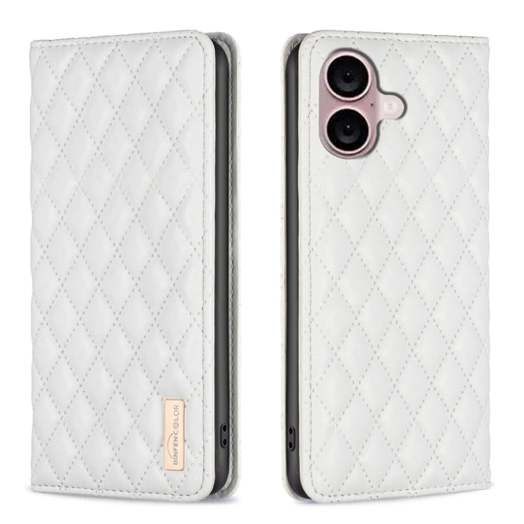 Diamond Lattice Magnetic Leather Flip Phone Case, For iPhone 15 Pro Max, For iPhone 15 Pro, For iPhone 15 Plus, For iPhone 15