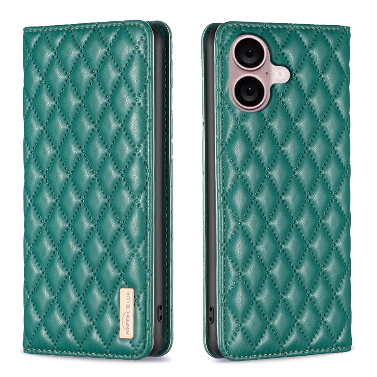 Diamond Lattice Magnetic Leather Flip Phone Case, For iPhone 15 Pro Max, For iPhone 15 Pro, For iPhone 15 Plus, For iPhone 15