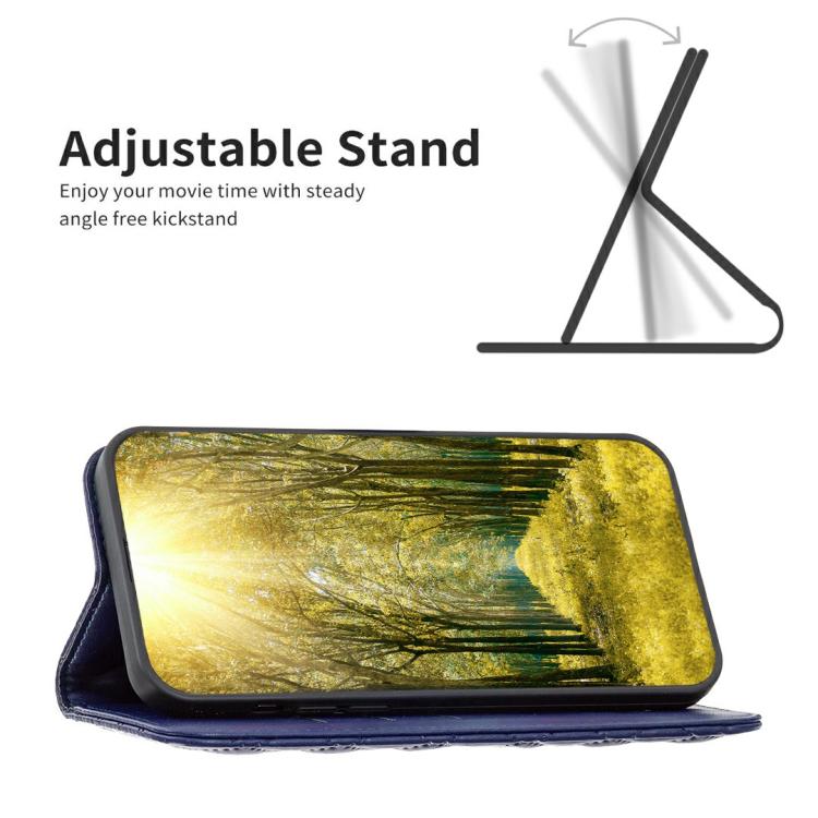 Diamond Lattice Magnetic Leather Flip Phone Case, For iPhone 16 Pro Max, For iPhone 16 Pro, For iPhone 16 Plus, For iPhone 16