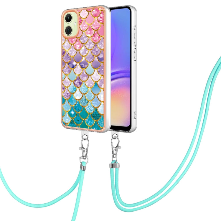 Electroplating IMD TPU Phone Case with Lanyard, For Samsung Galaxy A15 5G, For Samsung Galaxy A55, For Samsung Galaxy A35, For Samsung Galaxy A05