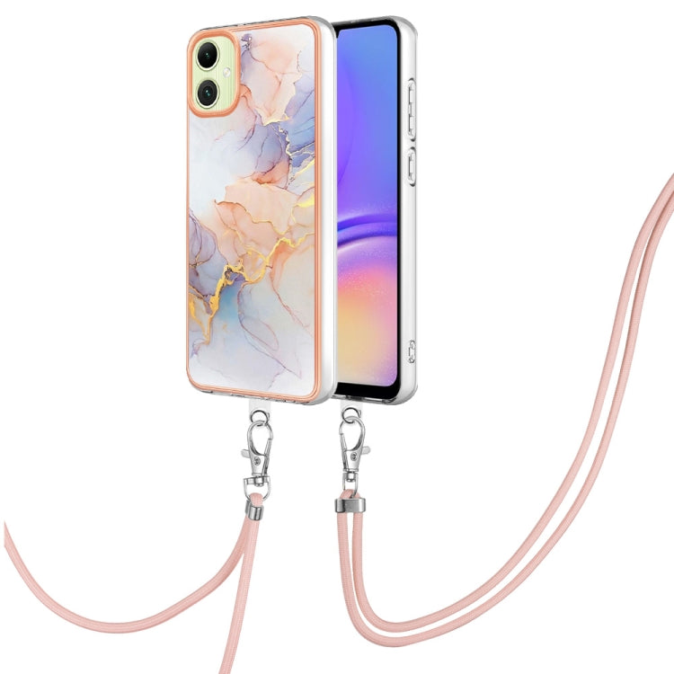 Electroplating IMD TPU Phone Case with Lanyard, For Samsung Galaxy A15 5G, For Samsung Galaxy A55, For Samsung Galaxy A35, For Samsung Galaxy A05