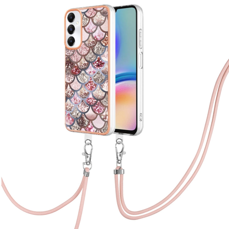 Electroplating IMD TPU Phone Case with Lanyard, For Samsung Galaxy A05s, For Samsung Galaxy A25 5G, For Samsung Galaxy S23 FE 5G, For Samsung Galaxy A24 4G