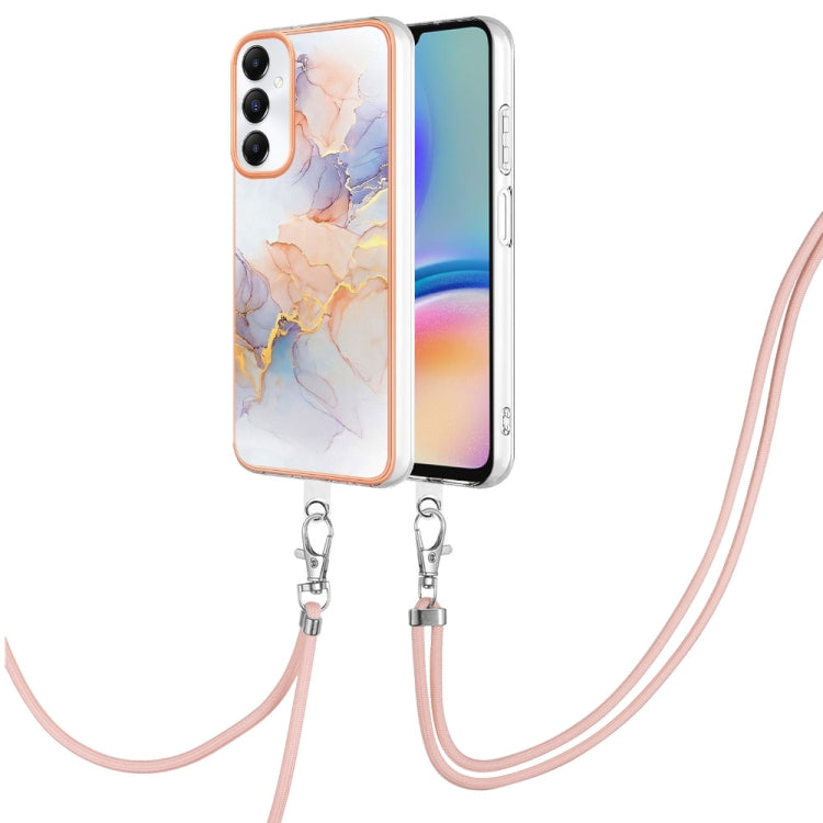 Electroplating IMD TPU Phone Case with Lanyard, For Samsung Galaxy A05s, For Samsung Galaxy A25 5G, For Samsung Galaxy S23 FE 5G, For Samsung Galaxy A24 4G