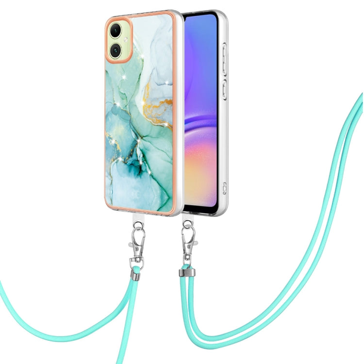 Electroplating Marble Dual-side IMD Phone Case with Lanyard