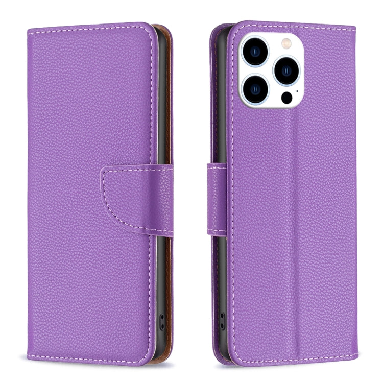 Litchi Texture Pure Color Flip Leather Phone Case, For iPhone 16 Pro Max, For iPhone 16 Pro, For iPhone 16 Plus