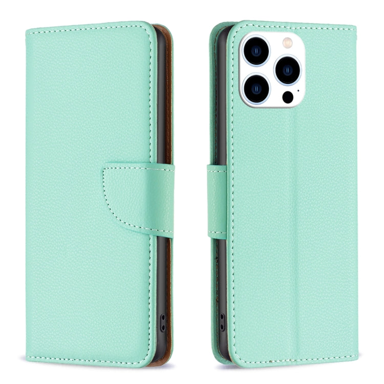 Litchi Texture Pure Color Flip Leather Phone Case, For iPhone 16 Pro Max, For iPhone 16 Pro, For iPhone 16 Plus