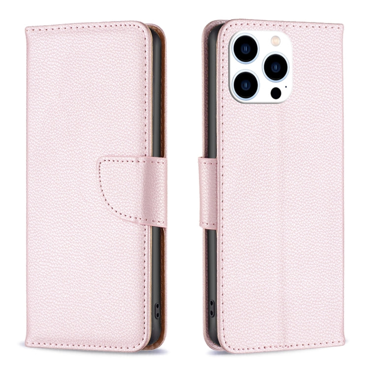 Litchi Texture Pure Color Flip Leather Phone Case, For iPhone 16 Pro Max, For iPhone 16 Pro, For iPhone 16 Plus