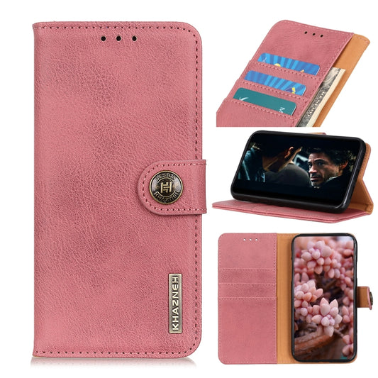 KHAZNEH cowhide leather flip case with card slots and wallet for Galaxy Note20 Ultra