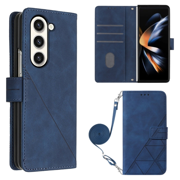 Crossbody 3D Embossed Flip Leather Phone Case, For Samsung Galaxy Z Fold5 5G, For Samsung Galaxy A25 5G / A24, For Samsung Galaxy A15, For Samsung Galaxy S23 FE 5G