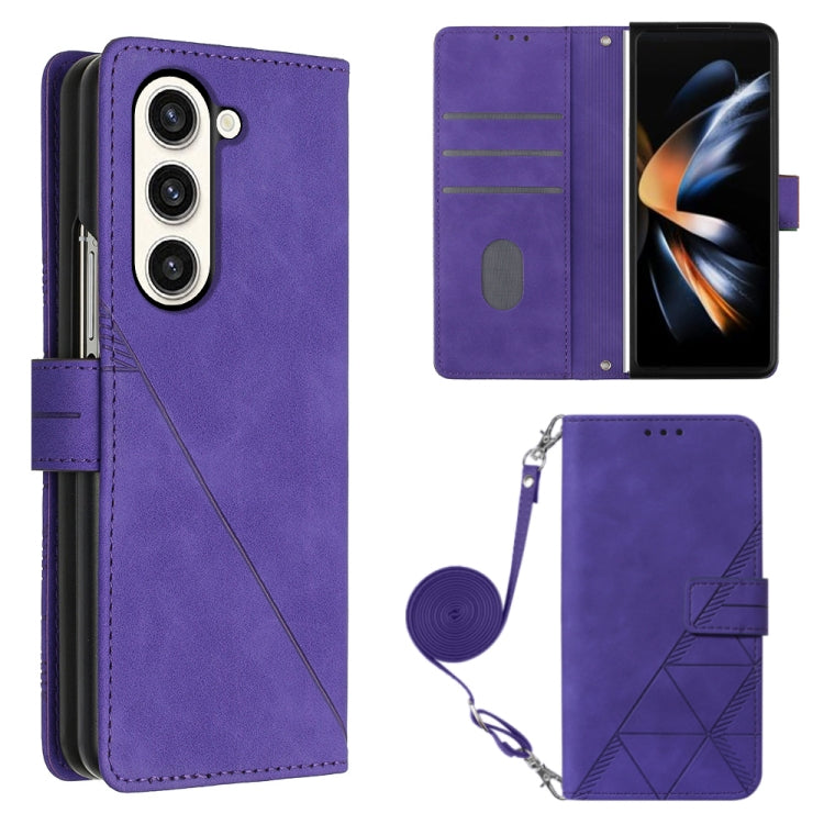 Crossbody 3D Embossed Flip Leather Phone Case, For Samsung Galaxy Z Fold5 5G, For Samsung Galaxy A25 5G / A24, For Samsung Galaxy A15, For Samsung Galaxy S23 FE 5G