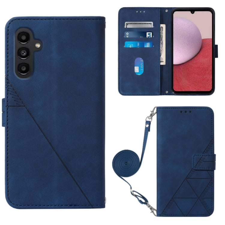 Crossbody 3D Embossed Flip Leather Phone Case, For Samsung Galaxy Z Fold5 5G, For Samsung Galaxy A25 5G / A24, For Samsung Galaxy A15, For Samsung Galaxy S23 FE 5G