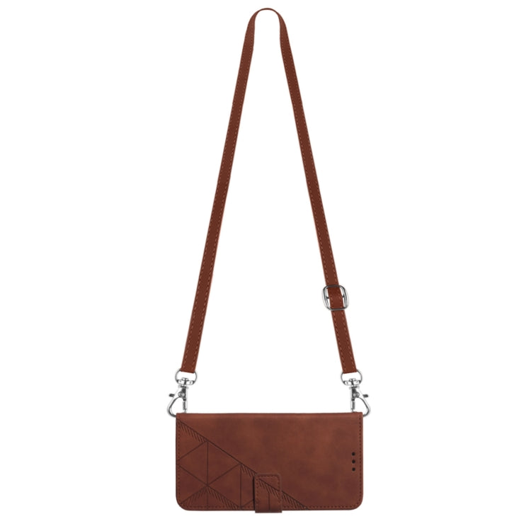 Crossbody 3D Embossed Flip Leather Phone Case, For Samsung Galaxy S23 FE 5G, For Samsung Galaxy A05, For Samsung Galaxy A05s