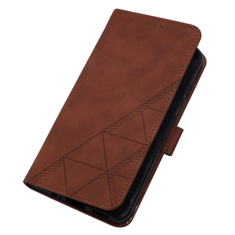 Crossbody 3D Embossed Flip Leather Phone Case