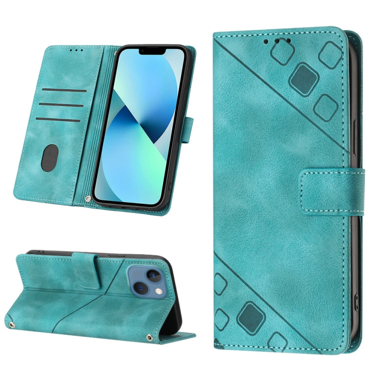 Skin-feel Embossed Leather Phone Case