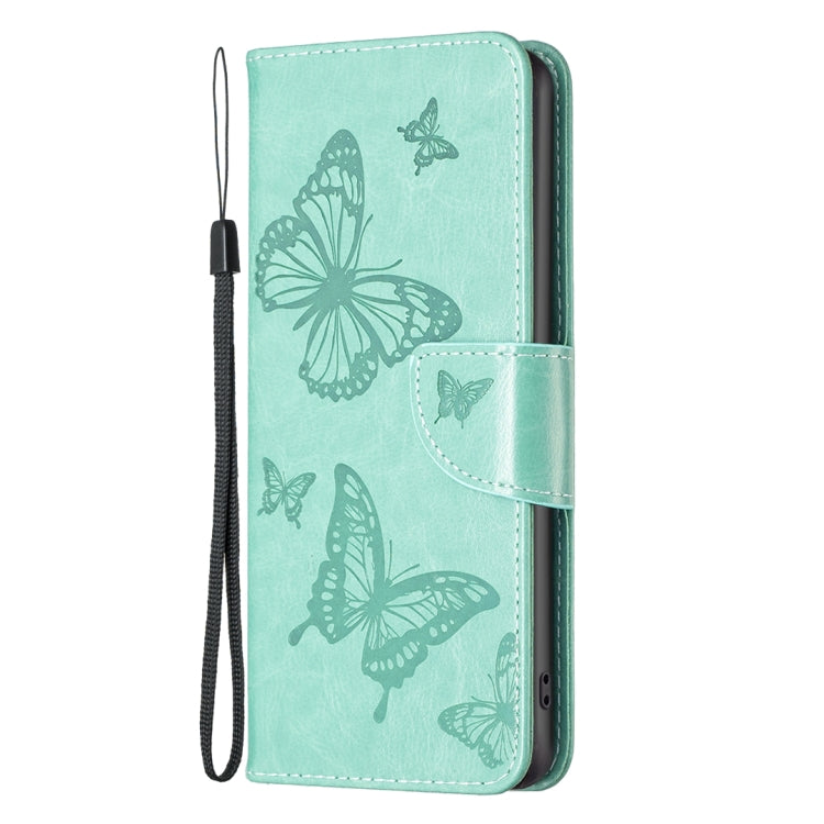 Embossing Two Butterflies Pattern Leather Phone Case, For iPhone 15 Pro Max, For iPhone 15 Pro, For iPhone 15 Plus, For iPhone 15