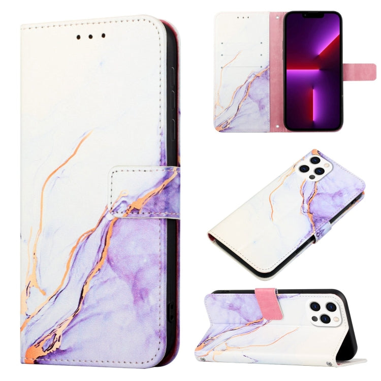 PT003 Marble Pattern Flip Leather Phone Case, For iPhone 15, For iPod Touch 7 / 6 / 5