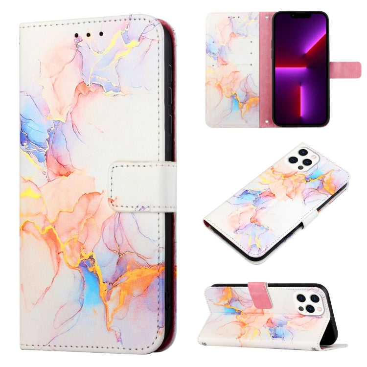 PT003 Marble Pattern Flip Leather Phone Case, For iPhone 15, For iPod Touch 7 / 6 / 5