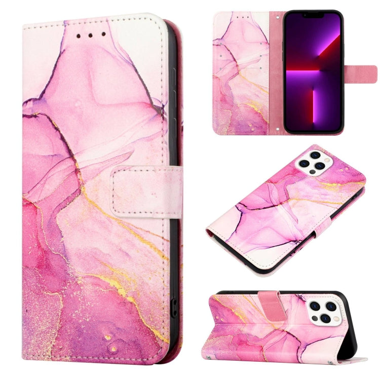 PT003 Marble Pattern Flip Leather Phone Case, For iPhone 15, For iPod Touch 7 / 6 / 5