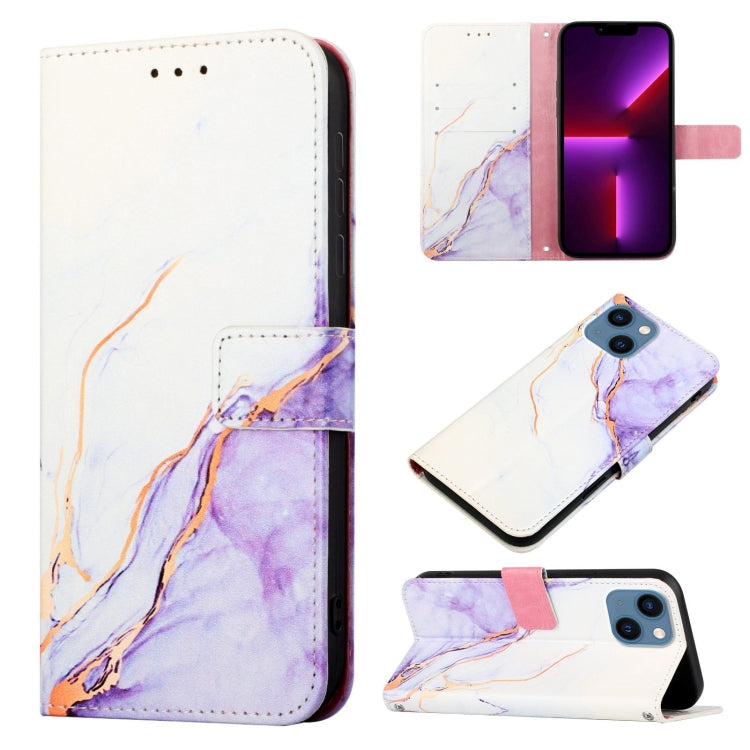 PT003 Marble Pattern Flip Leather Phone Case, For iPhone 16e, For iPhone 15 Pro Max, For iPhone 15 Pro, For iPhone 15 Plus