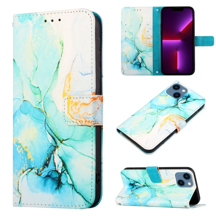 PT003 Marble Pattern Flip Leather Phone Case, For iPhone 16e, For iPhone 15 Pro Max, For iPhone 15 Pro, For iPhone 15 Plus