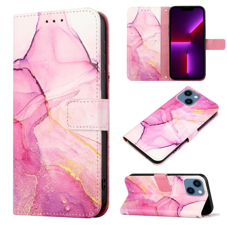 PT003 Marble Pattern Flip Leather Phone Case, For iPhone 15, For iPod Touch 7 / 6 / 5