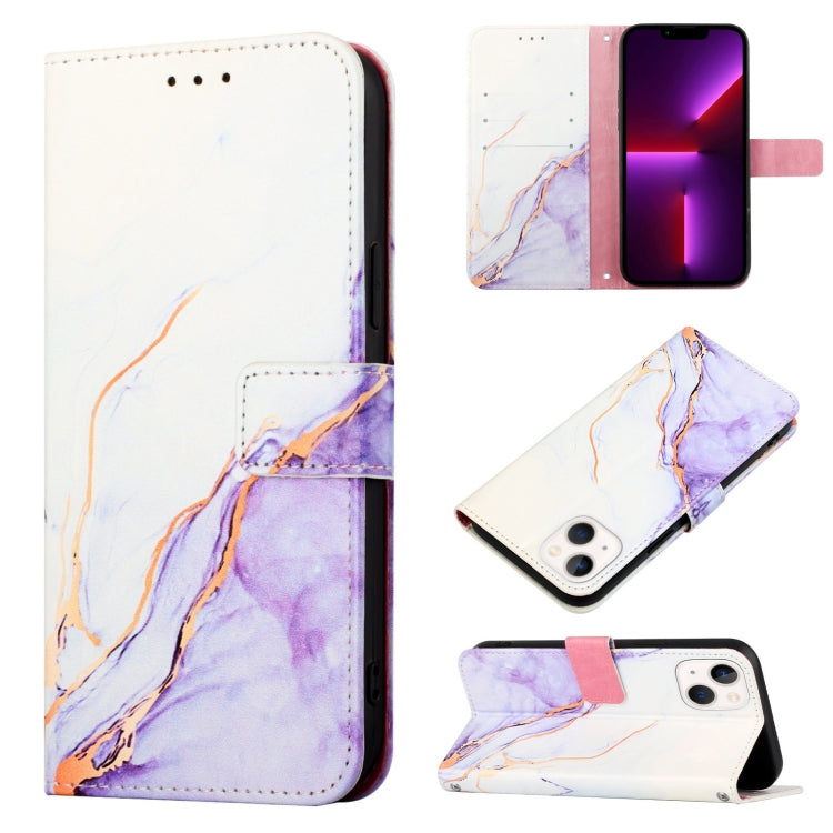 PT003 Marble Pattern Flip Leather Phone Case, For iPhone 15, For iPod Touch 7 / 6 / 5