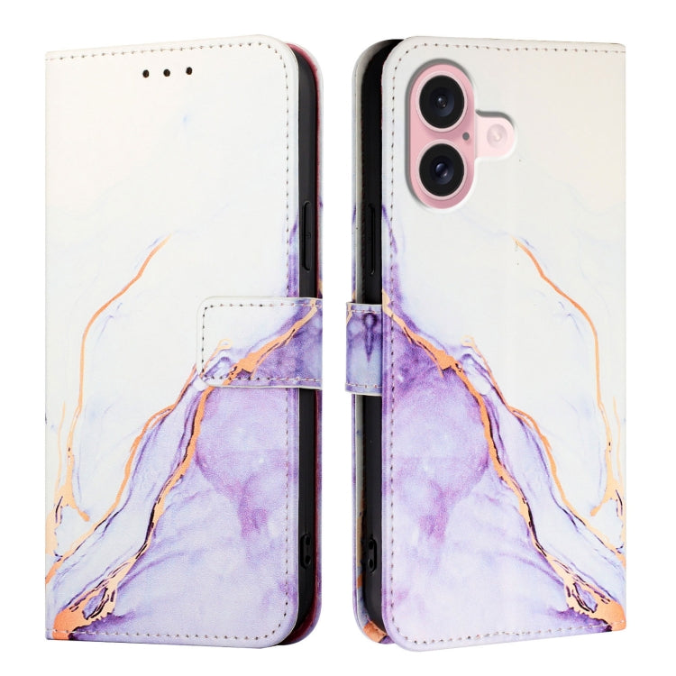 PT003 Marble Pattern Flip Leather Phone Case, For iPhone 15, For iPod Touch 7 / 6 / 5