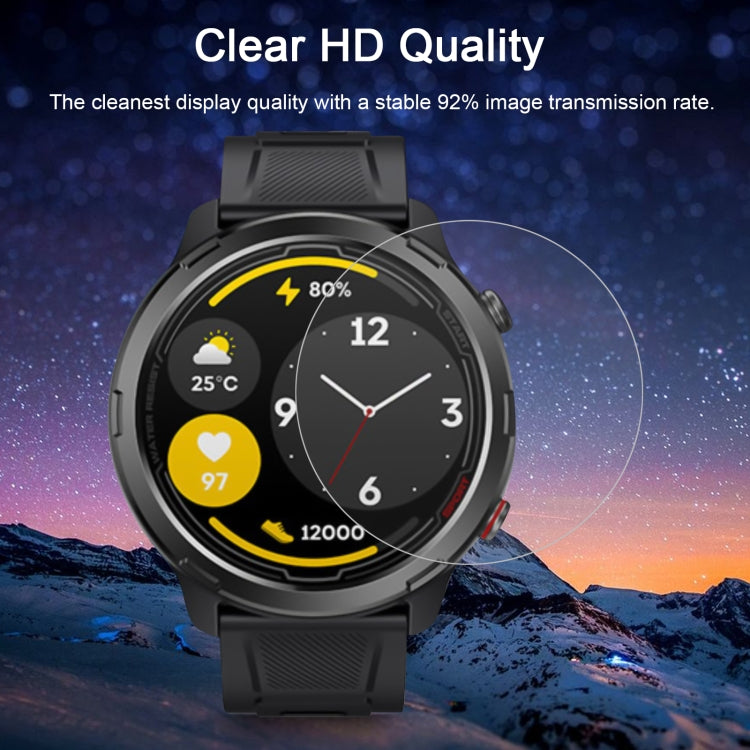 50pcs 0.26mm 2.5D 9H Tempered Glass Film Watch Screen Protector, For Zeblaze Stratos 2 Lite, For Zeblaze Stratos 3, For Zeblaze Vibe 7, For Zeblaze Vibe 7 Lite