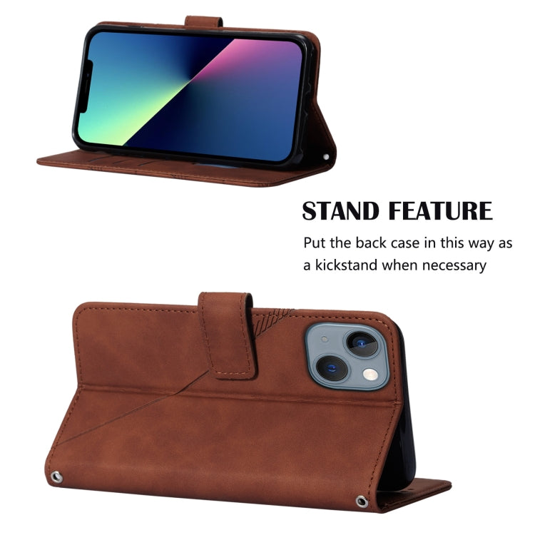 Crossbody 3D Embossed Flip Leather Phone Case