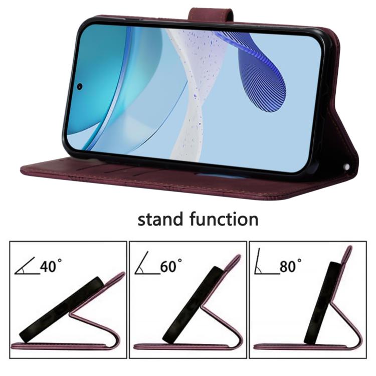 Crossbody 3D Embossed Flip Leather Phone Case, For iPhone 16, For iPhone 15 Pro Max, For iPhone 15 Pro, For iPhone 15 Plus