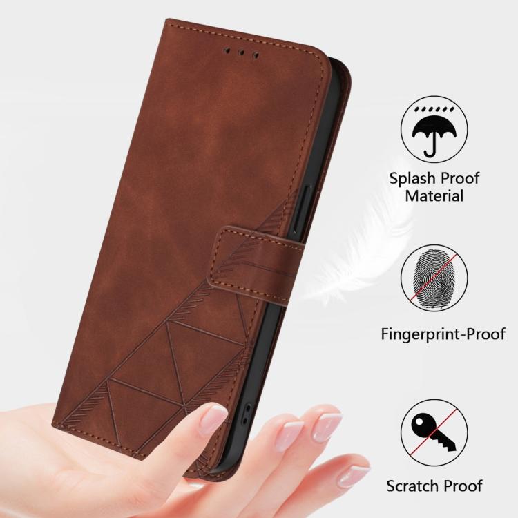 Crossbody 3D Embossed Flip Leather Phone Case, For iPhone 16e, For iPhone 16 Pro Max, For iPhone 16 Pro, For iPhone 16 Plus