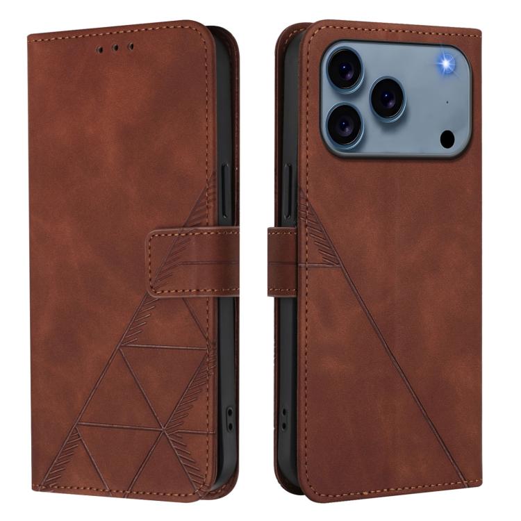 Crossbody 3D Embossed Flip Leather Phone Case, For iPhone 16e, For iPhone 16 Pro Max, For iPhone 16 Pro, For iPhone 16 Plus