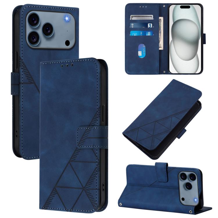 Crossbody 3D Embossed Flip Leather Phone Case, For iPhone 16e, For iPhone 16 Pro Max, For iPhone 16 Pro, For iPhone 16 Plus