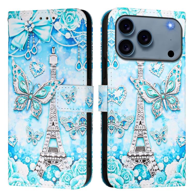 Colored Drawing Pattern Plain Weave Leather Phone Case, iPhone 16e, For iPhone 15 Pro Max, For iPhone 15 Pro