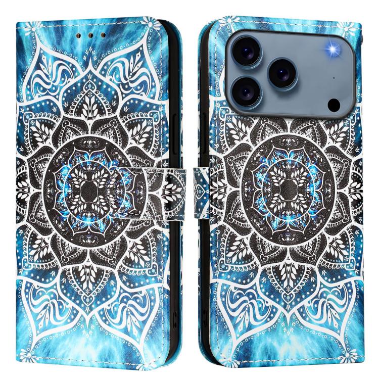 Colored Drawing Pattern Plain Weave Leather Phone Case, iPhone 16e, For iPhone 15 Pro Max, For iPhone 15 Pro