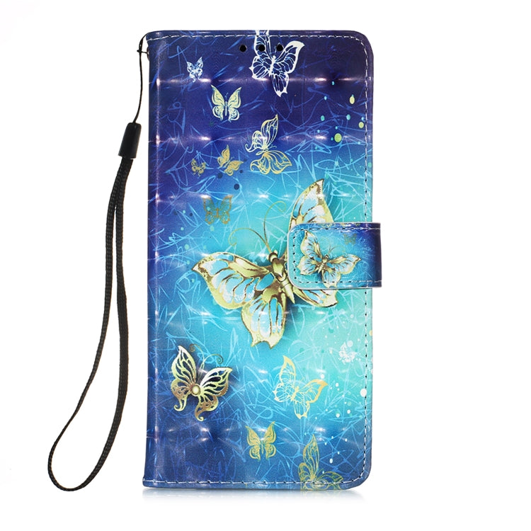 3D Painting Horizontal Flip Leather Phone Case, For iPhone 15 Pro, For iPhone 15 Plus, For iPhone 15
