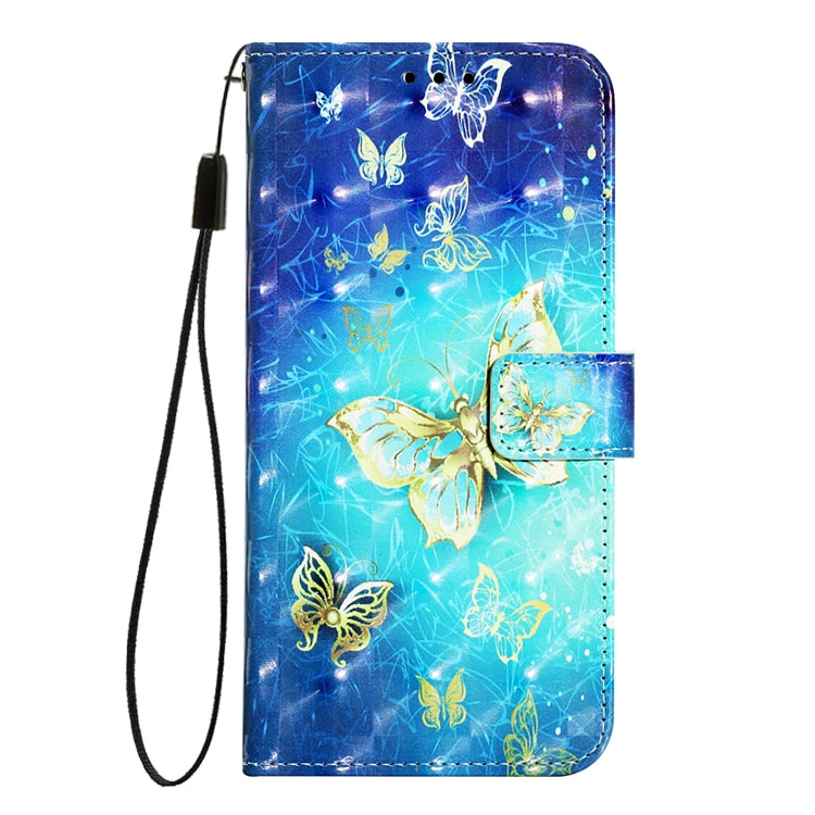 3D Painting Horizontal Flip Leather Phone Case, iPhone 16e, For iPhone 16 Pro Max, For iPhone 16 Pro