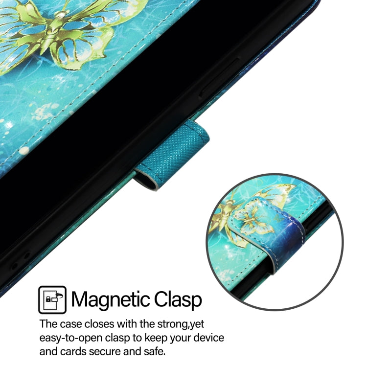 3D Painting Horizontal Flip Leather Phone Case, iPhone 16e, For iPhone 16 Pro Max, For iPhone 16 Pro
