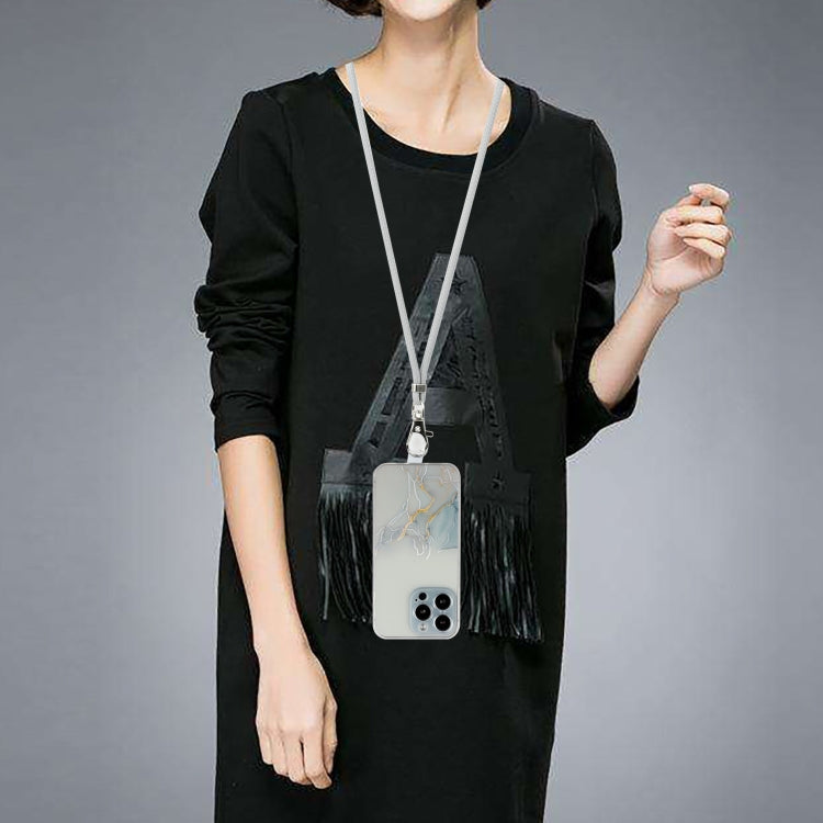 Hollow Marble Pattern TPU Shockproof Phone Case with Rope, For iPhone 15 Pro Max, For iPhone 15 Pro, For iPhone 15 Plus, For iPhone 15