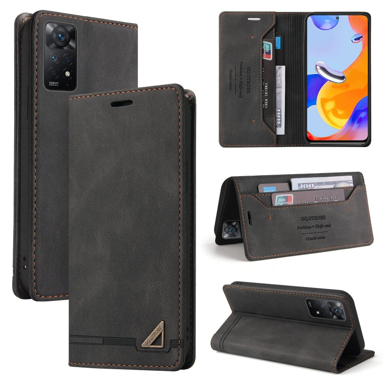 Skin Feel Anti-theft Brush Horizontal Flip Leather Case with Holder, For Xiaomi Poco F5 5G/Redmi Note 12 Turbo 5G, For Xiaomi Poco F5 Pro/Redmi K60/K60 Pro, For Xiaomi Redmi Note 12 Pro 4G Global, For Xiaomi Redmi Note 12 4G Global���������������������...