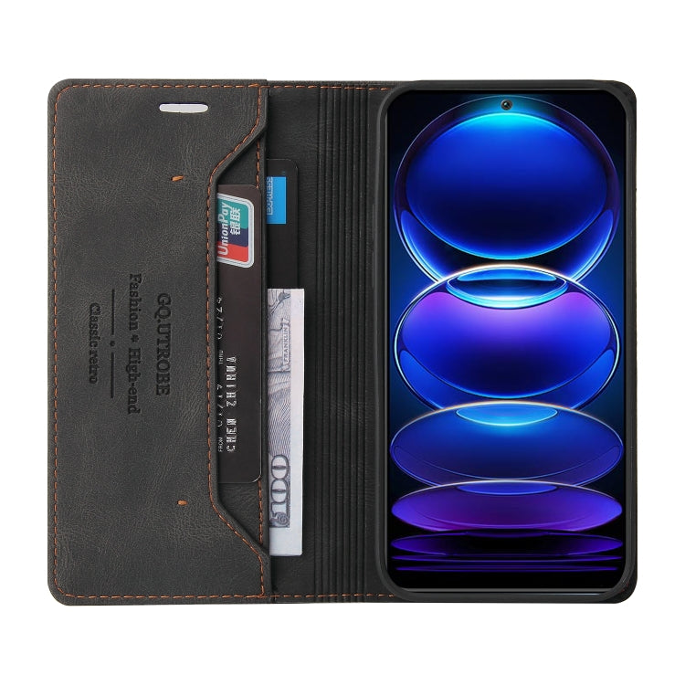 Skin Feel Anti-theft Brush Horizontal Flip Leather Case with Holder, For Xiaomi Redmi Note 12 India/Poco X5, For Xiaomi Redmi 12C/11A, For Xiaomi 13 Pro