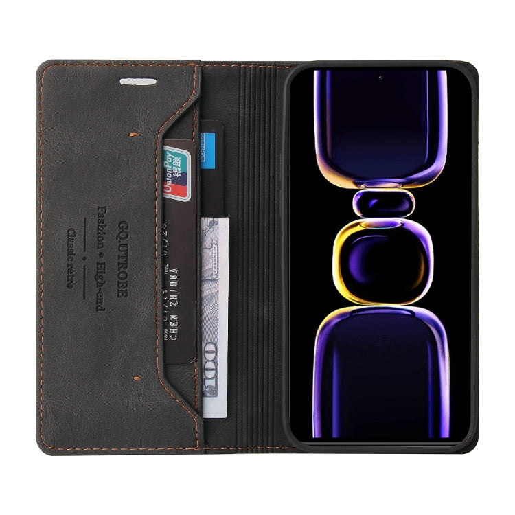 Skin Feel Anti-theft Brush Horizontal Flip Leather Case with Holder, For Xiaomi Poco F5 5G/Redmi Note 12 Turbo 5G, For Xiaomi Poco F5 Pro/Redmi K60/K60 Pro, For Xiaomi Redmi Note 12 Pro 4G Global, For Xiaomi Redmi Note 12 4G Global���������������������...