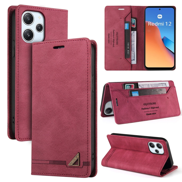 Skin Feel Anti-theft Brush Horizontal Flip Leather Case with Holder, For Xiaomi Redmi Note 13 5G, For Xiaomi Redmi 13C, For Xiaomi Redmi Note 13 Pro+, For Xiaomi Redmi Note 13 Pro 5G, For Xiaomi 13T, For Xiaomi Redmi 12